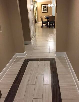 New laminate flooring 